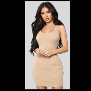 Fashion Nova “One of the Boys” Tank Dress, S.